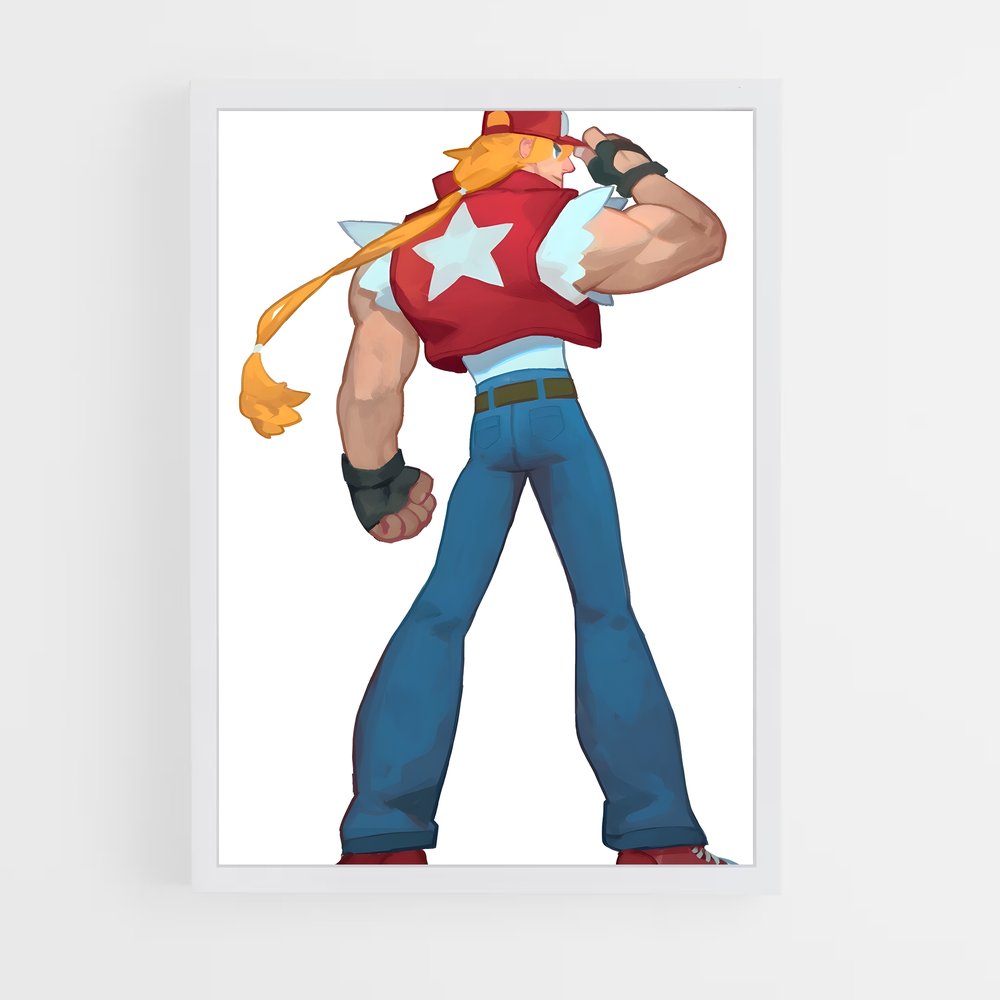 Poster Captain Legend – affiche Super Smash Bros (vue 3)